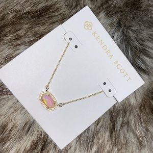 Kendra Scott Light Pink Opal Ember necklace